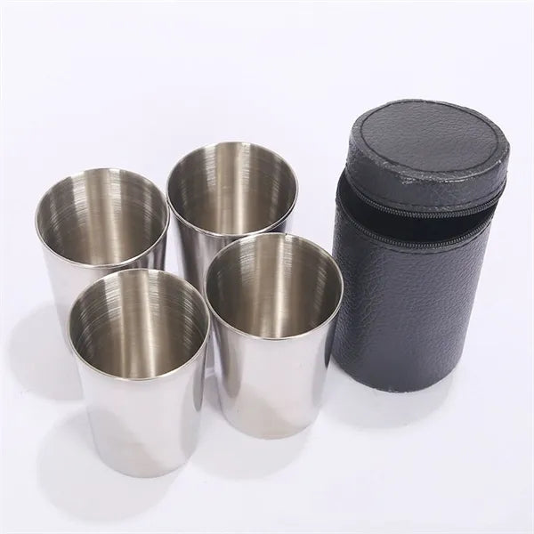 Stainless Steel Wine Cup Set