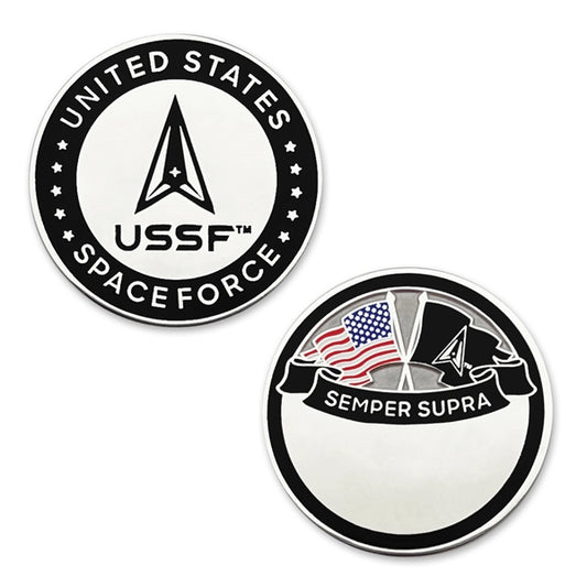 Officially Licensed Engravable U.S. Space Force Coin