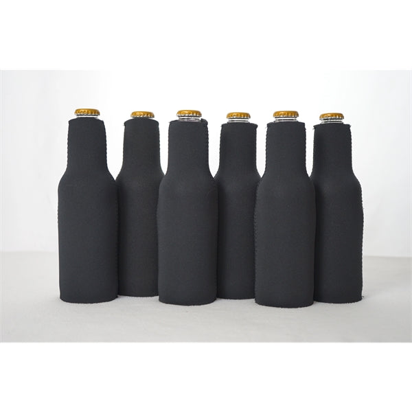 Zipper Neoprene Bottle Coolie