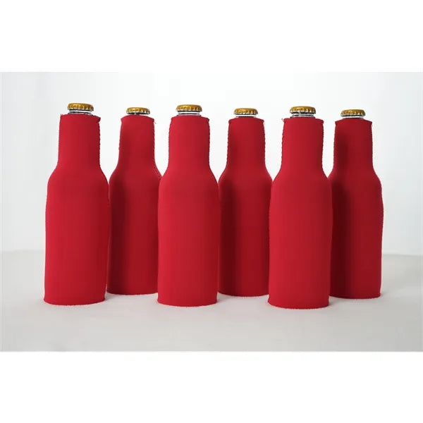 Zipper Neoprene Bottle Coolie