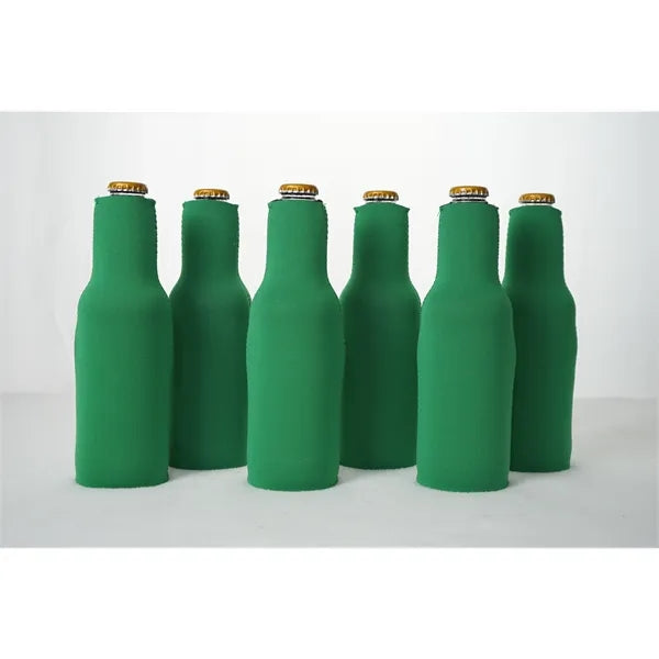 Zipper Neoprene Bottle Coolie