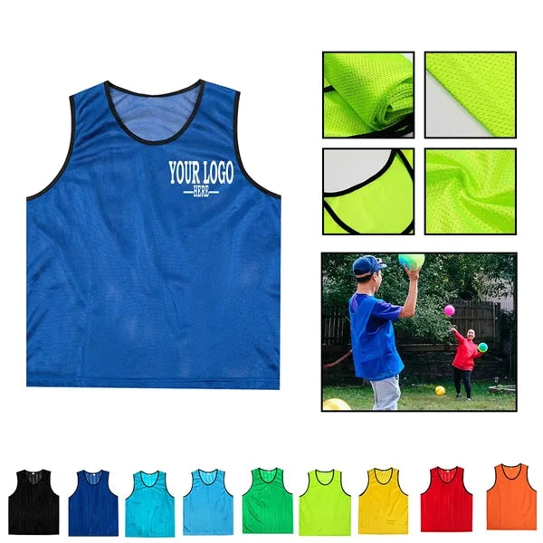 Scrimmage Pinnies Nylon Mesh Jersey Vest