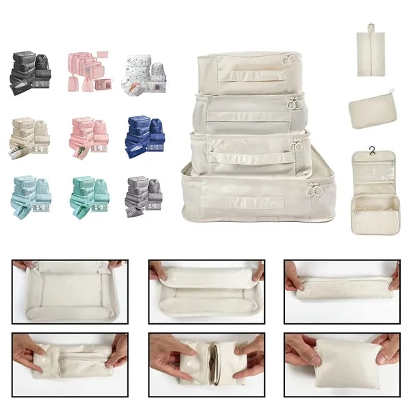 Trvel Organizer Bags Set of 8
