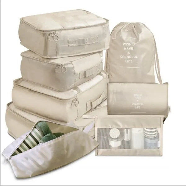 Trvel Organizer Bags Set of 8