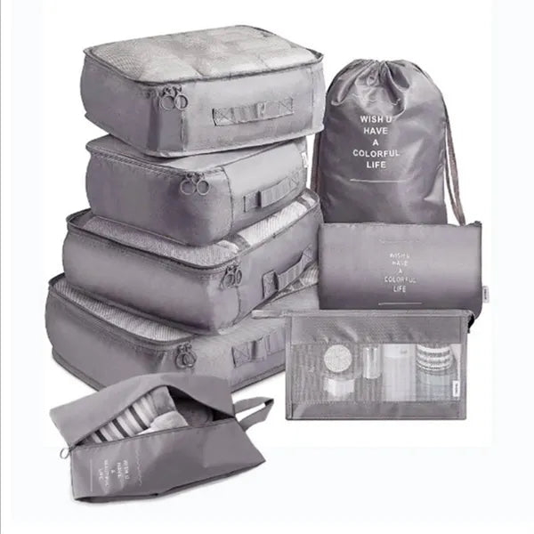 Trvel Organizer Bags Set of 8