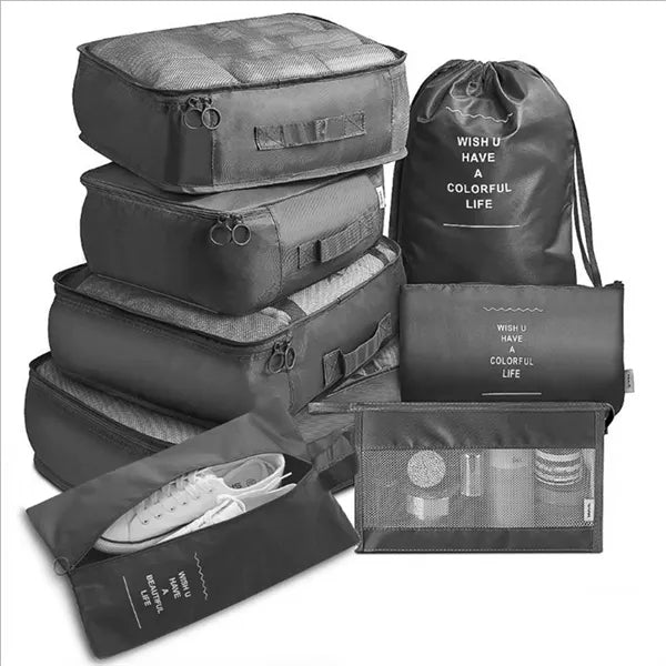 Trvel Organizer Bags Set of 8