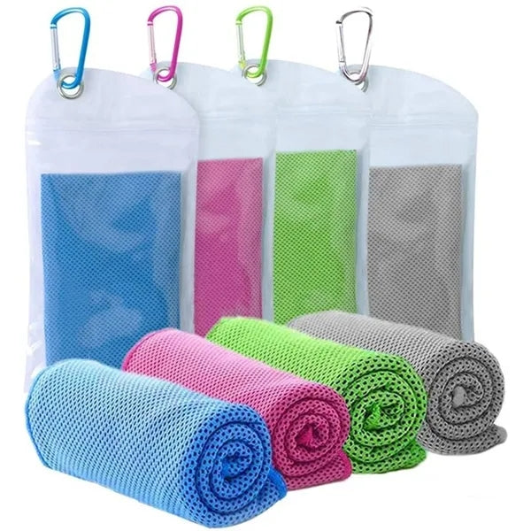 Sport Ice Cool Towel With Bag