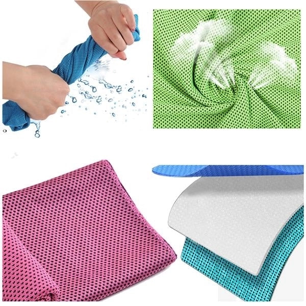 Sport Ice Cool Towel With Bag