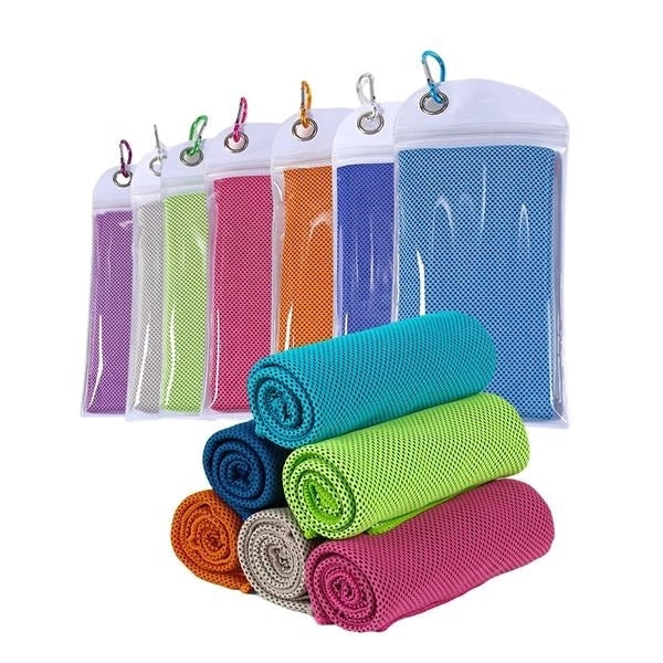 Sport Ice Cool Towel With Bag