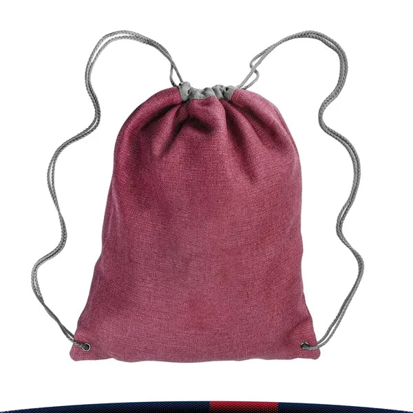 Linen Drawstring Backpacks