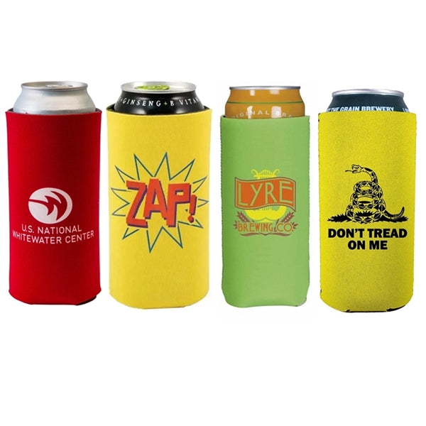 Premium Plain Tall Boy Neoprene Cooler