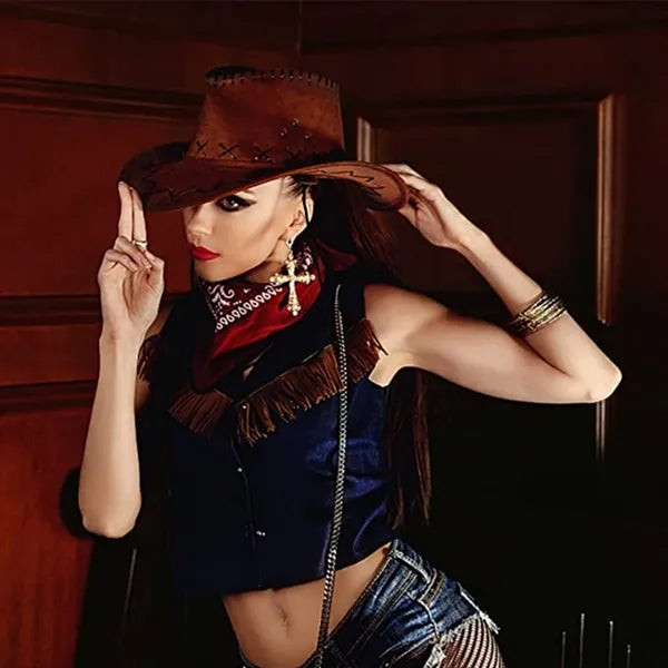 Suede Cowboy Hat