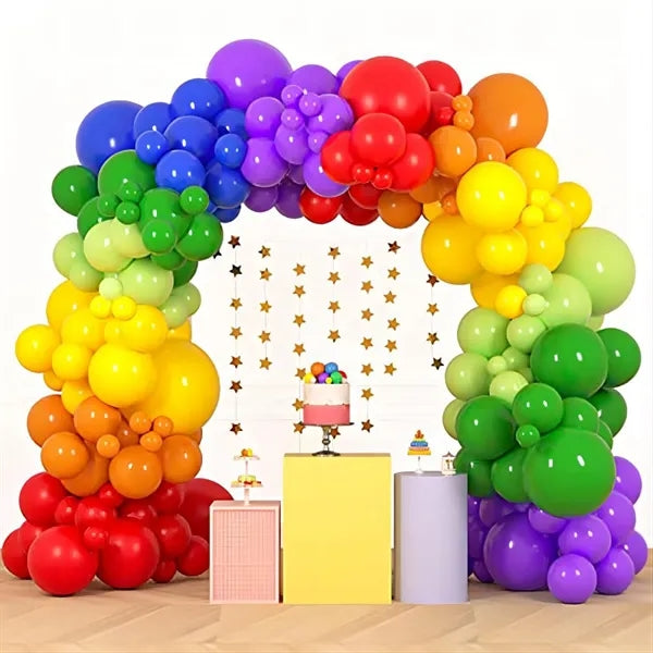 12 Inch Thicken Rainbow Latex Balloons