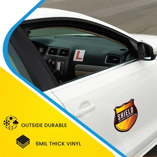 21-40 Sq inch Custom Shaped Removable Decal