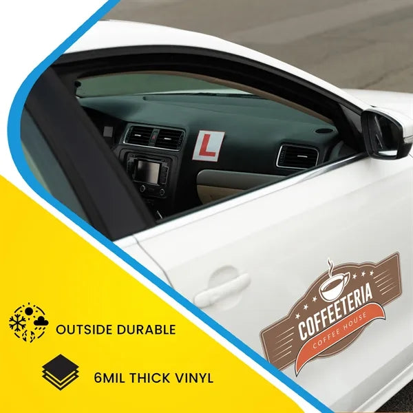 81-100 Sq inch Custom Shaped Removable Decal