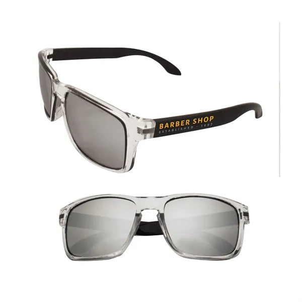 Mirror Lens Sunglasses (2 Color Imprint)