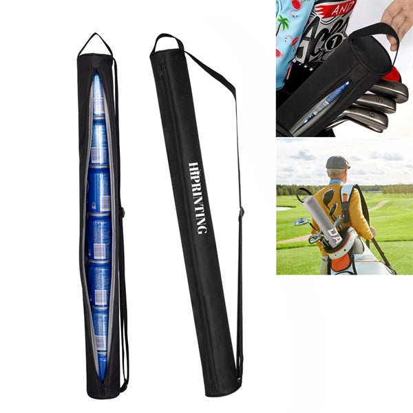 7 Cans Insulated Cooler Sleeve Golf Bag