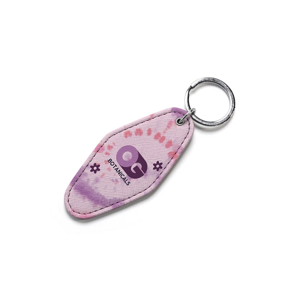 LVL Vegan Leather Motel Keychain