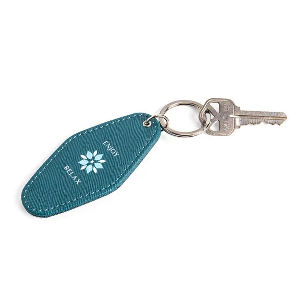 LVL Vegan Leather Motel Keychain