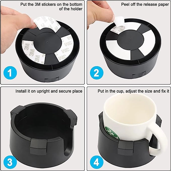 Anti-Spill Cup Holder