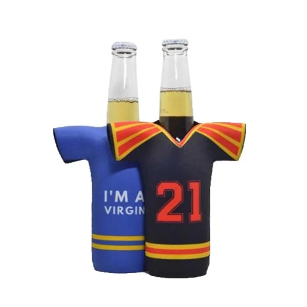 Neoprene T Shirt Beer Bottle Cooler