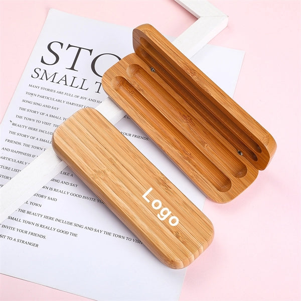 Bamboo Pens Set with Gift Case, Business Pens