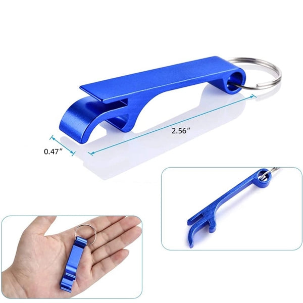 Multifunctional Premium Metal Keychain Bottle Opener