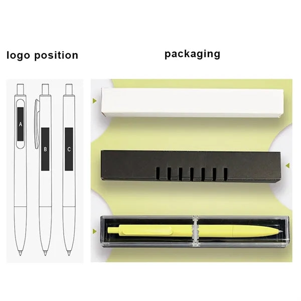Candy color custom gel pen gift