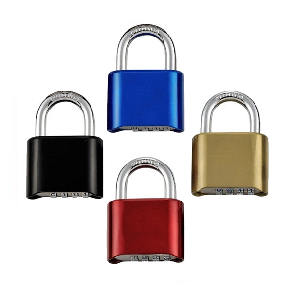 4 Digit Combination Metal Padlock for School Gym Locker