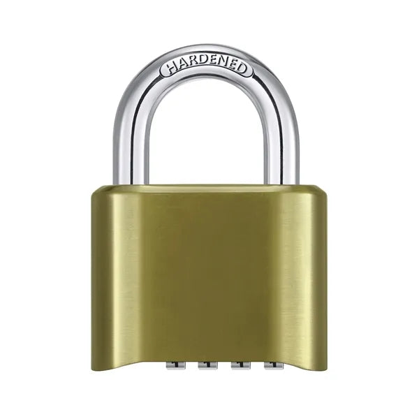 4 Digit Combination Metal Padlock for School Gym Locker