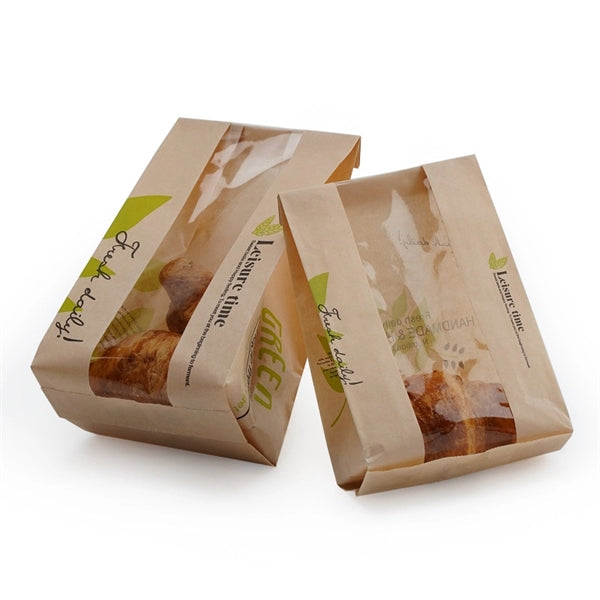 Kraft Paper Loaf Bread Storage Bags