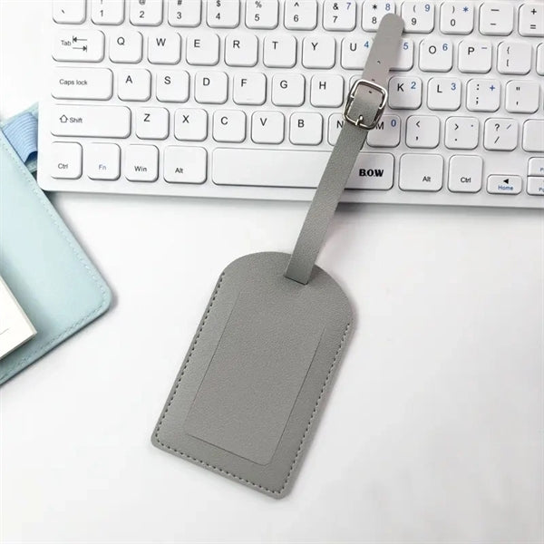 Luggage Tag Faux Leather for Suitcase