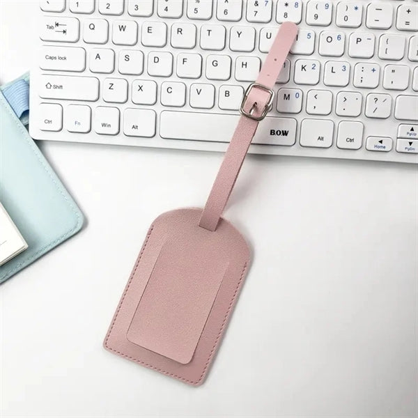 Luggage Tag Faux Leather for Suitcase
