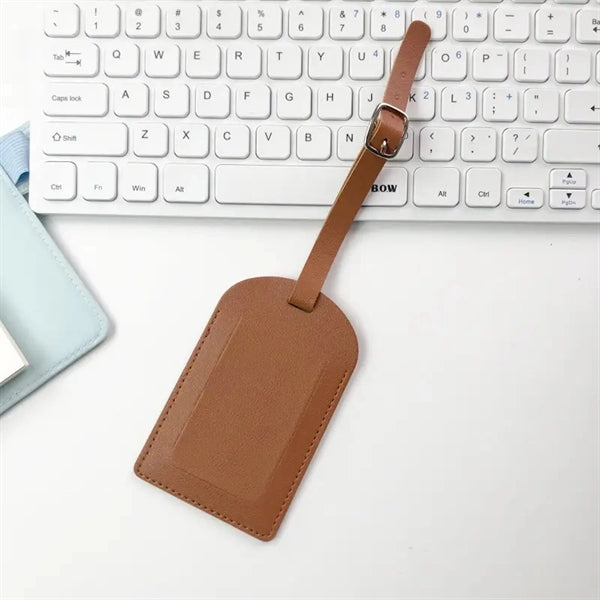 Luggage Tag Faux Leather for Suitcase