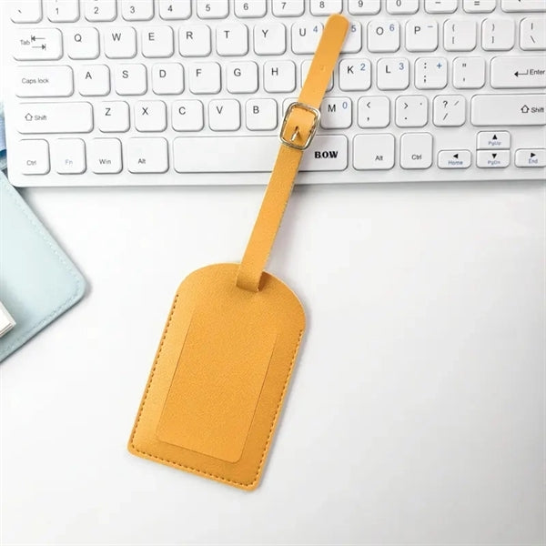 Luggage Tag Faux Leather for Suitcase