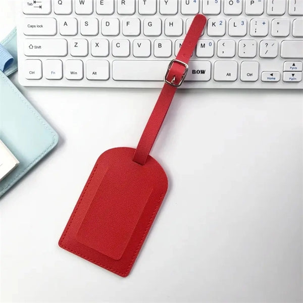Luggage Tag Faux Leather for Suitcase