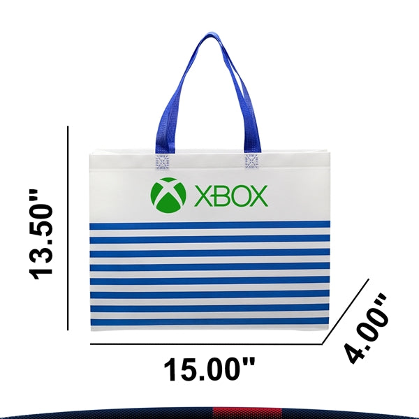 Apanda Striped Tote Bag