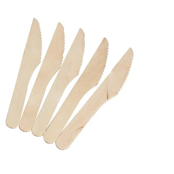Disposable Wooden Cutlery Knives