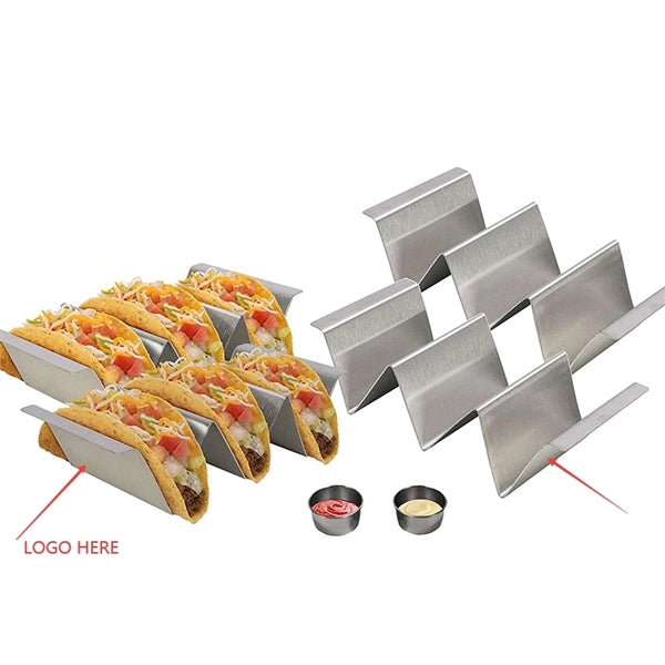 Stainless Steel Taco Holder Stand