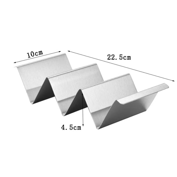 Stainless Steel Taco Holder Stand