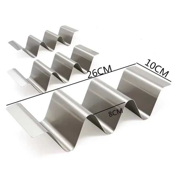 Stainless Steel Taco Holder Stand