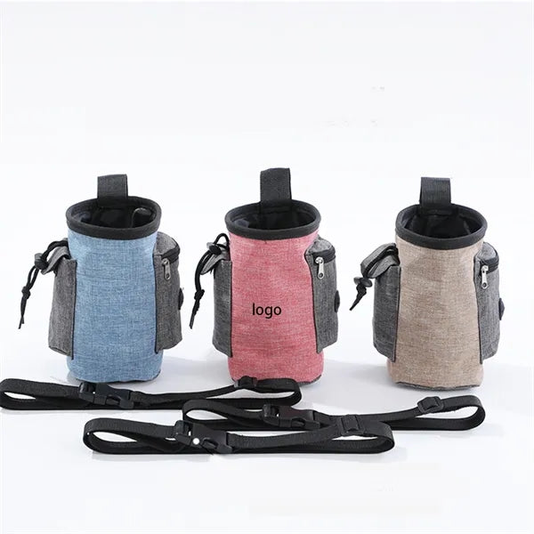 Durable Nylon Dog Treat Pouch with Waistband