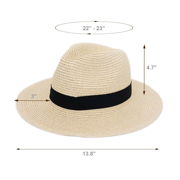 Wide Brim Straw Hat