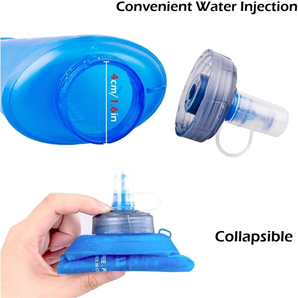 Collapsible Soft Flask Foldable Water Bottle