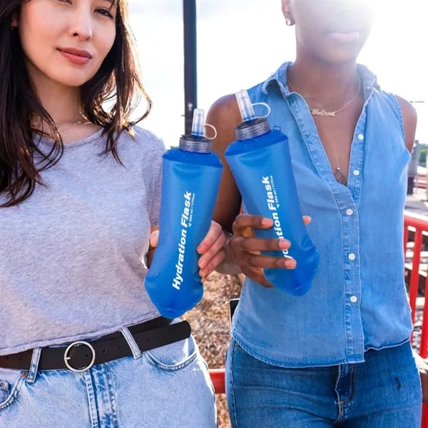 Collapsible Soft Flask Foldable Water Bottle
