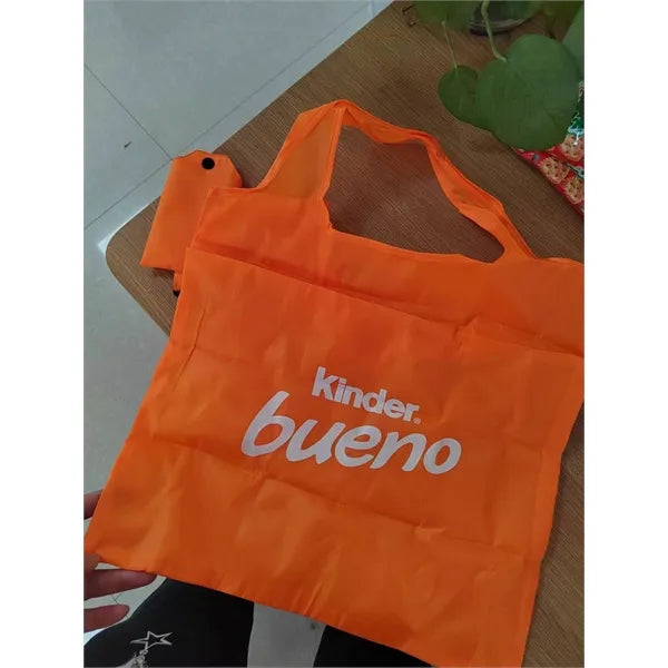 Bazaar RPET Full Colors Folding Shopping Tote Bag