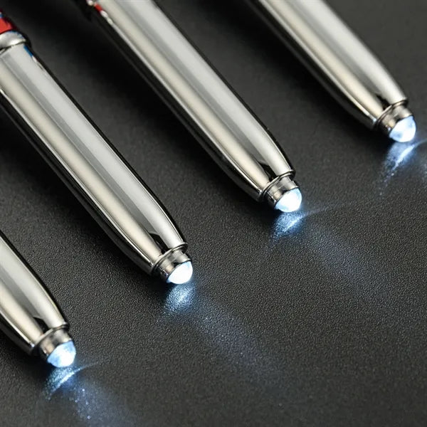 Multifunctional Luminous Metal Ballpoint Pen