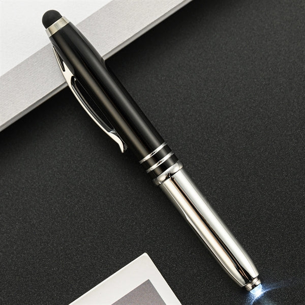 Multifunctional Luminous Metal Ballpoint Pen