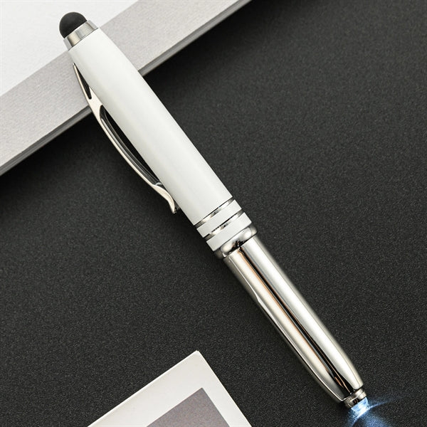 Multifunctional Luminous Metal Ballpoint Pen