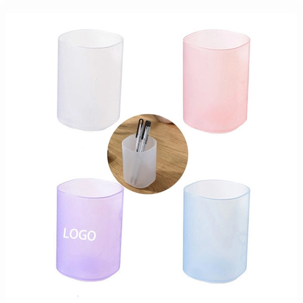 Desktop Frosted Pen Holder